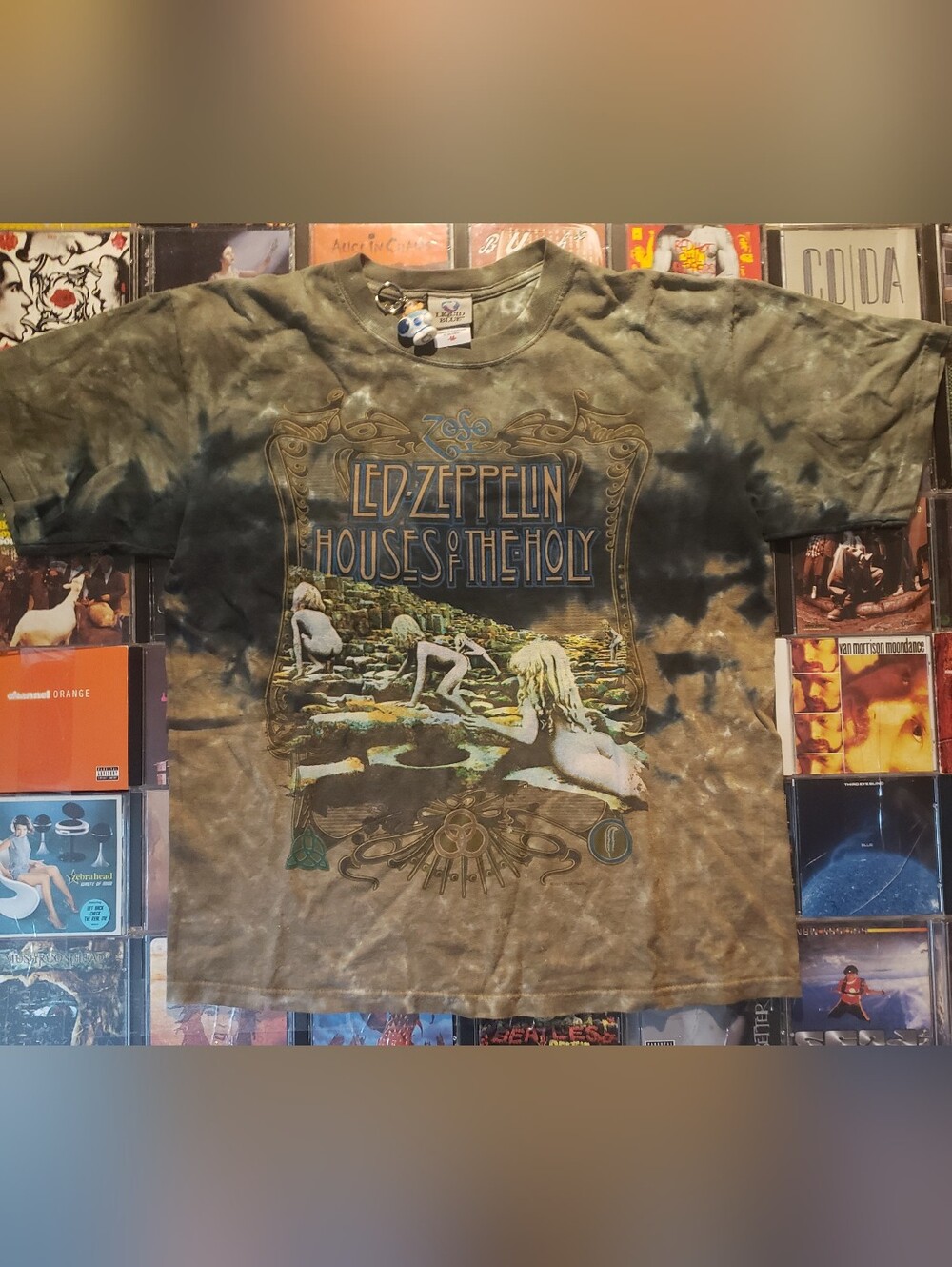 Liquid Blue Led Zeppelin Shirt 2007